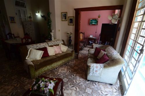 'Living room' Casas particulares are an alternative to hotels in Cuba.